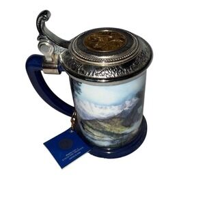 Franklin Mint Eagle of the Last Frontier Collector Tankard Designer Ted Blaylock